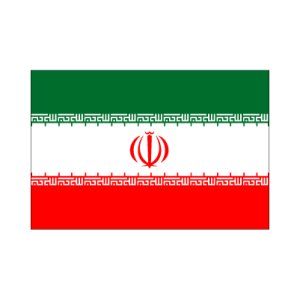 画像: イラン国旗：翌日発送可、世界の国旗掲揚、壁掛け、タペストリーに外国旗販売