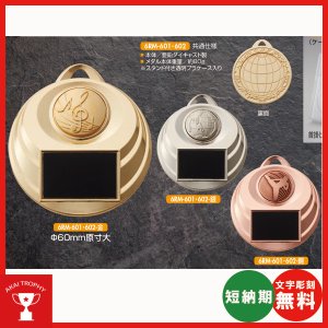 画像: 6RM602メダル　一般メダル：レリーフ交換式メダル