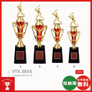 画像: VTX3856：サッカー・野球・バスケットボール・剣道・テニスなどに各種大会に使用していただけるレリーフ交換式トロフィー