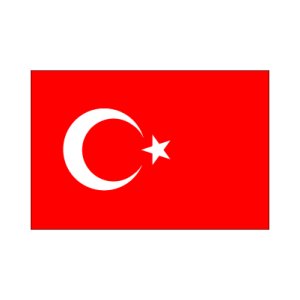 画像: トルコ国旗：翌日発送可、世界の国旗掲揚、壁掛け、タペストリーに外国旗販売